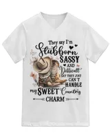 Unisex Jersey SS V-Neck T-Shirt