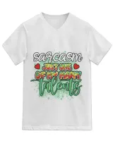 Unisex Jersey SS V-Neck T-Shirt