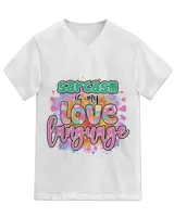 Unisex Jersey SS V-Neck T-Shirt