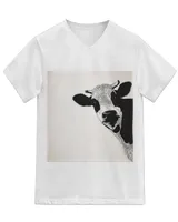 Unisex Jersey SS V-Neck T-Shirt