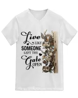 Unisex Jersey SS V-Neck T-Shirt