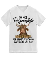 Unisex Jersey SS V-Neck T-Shirt