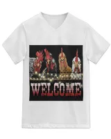 Unisex Jersey SS V-Neck T-Shirt
