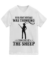Unisex Jersey SS V-Neck T-Shirt