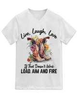 Unisex Jersey SS V-Neck T-Shirt