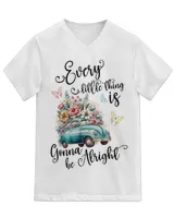Unisex Jersey SS V-Neck T-Shirt
