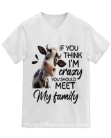 Unisex Jersey SS V-Neck T-Shirt