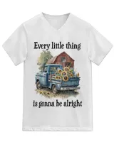 Unisex Jersey SS V-Neck T-Shirt