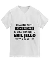 Unisex Jersey SS V-Neck T-Shirt