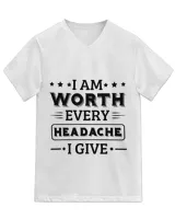 Unisex Jersey SS V-Neck T-Shirt