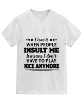 Unisex Jersey SS V-Neck T-Shirt