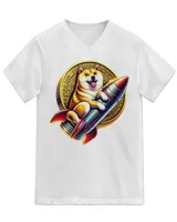 Unisex Jersey SS V-Neck T-Shirt