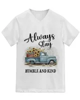 Unisex Jersey SS V-Neck T-Shirt