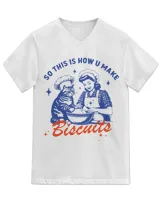 Unisex Jersey SS V-Neck T-Shirt