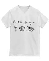 Unisex Jersey SS V-Neck T-Shirt