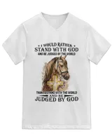 Unisex Jersey SS V-Neck T-Shirt