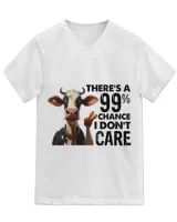 Unisex Jersey SS V-Neck T-Shirt