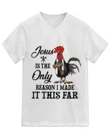 Unisex Jersey SS V-Neck T-Shirt