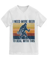 Unisex Jersey SS V-Neck T-Shirt