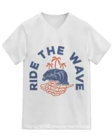 Unisex Jersey SS V-Neck T-Shirt