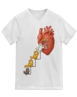Unisex Jersey SS V-Neck T-Shirt