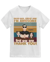 Unisex Jersey SS V-Neck T-Shirt