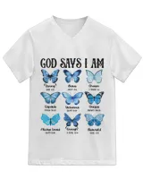 Unisex Jersey SS V-Neck T-Shirt