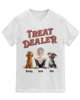 Unisex Jersey SS V-Neck T-Shirt
