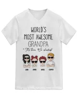 Unisex Jersey SS V-Neck T-Shirt
