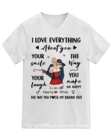 Unisex Jersey SS V-Neck T-Shirt