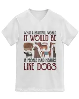 Unisex Jersey SS V-Neck T-Shirt