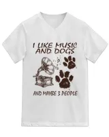 Unisex Jersey SS V-Neck T-Shirt