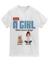Unisex Jersey SS V-Neck T-Shirt