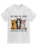 Unisex Jersey SS V-Neck T-Shirt