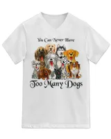Unisex Jersey SS V-Neck T-Shirt
