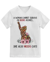 Unisex Jersey SS V-Neck T-Shirt