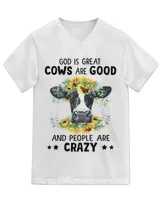 Unisex Jersey SS V-Neck T-Shirt