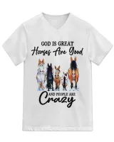 Unisex Jersey SS V-Neck T-Shirt