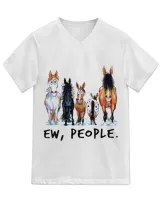Unisex Jersey SS V-Neck T-Shirt