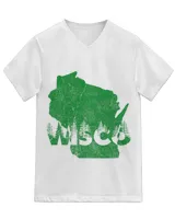 Unisex Jersey SS V-Neck T-Shirt