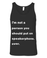 Unisex Jersey Tank