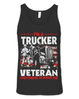 Trucker Gifts Patriotic Veteran Truck Driver Tractor Trailer 372