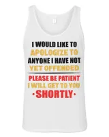 Unisex Jersey Tank