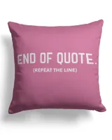 Canvas Pillow (Dual Sided)