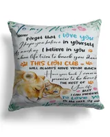 Canvas Pillow (Dual Sided)
