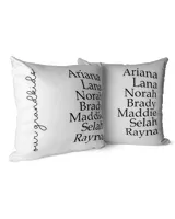 Canvas Pillow (Dual Sided)