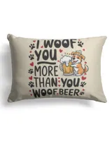 Canvas Pillow (Dual Sided) 13x19"