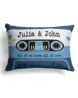 Canvas Pillow (Dual Sided) 13x19"