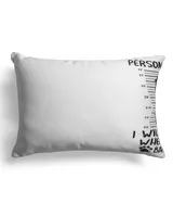 Canvas Pillow (Dual Sided) 13x19"