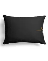 Faux Suede Pillow (Dual Sided) 13x19''